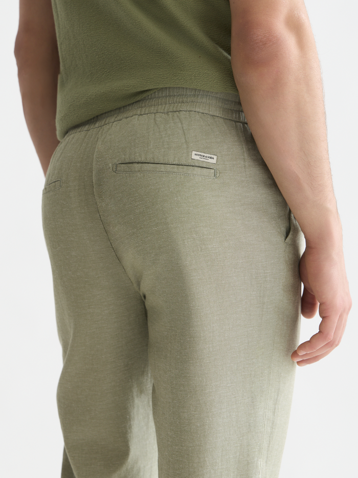 Essentials Warren Cotton-Linen Twill Jogger