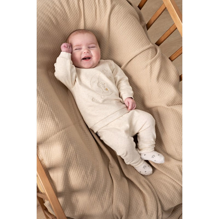 Feetje | Broek rib | Offwhite melange