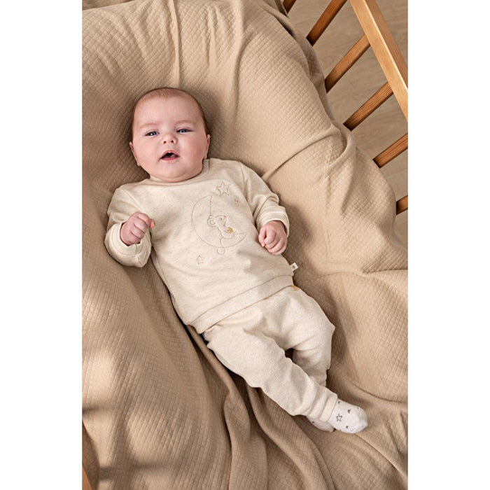 Feetje | Broek rib | Offwhite melange