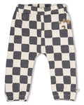 Feetje | Geruite broek | Antraciet