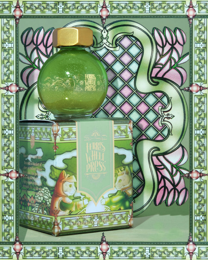 FerriTales | The Book of Knights Series | Panes of Peridot 85ml Ink