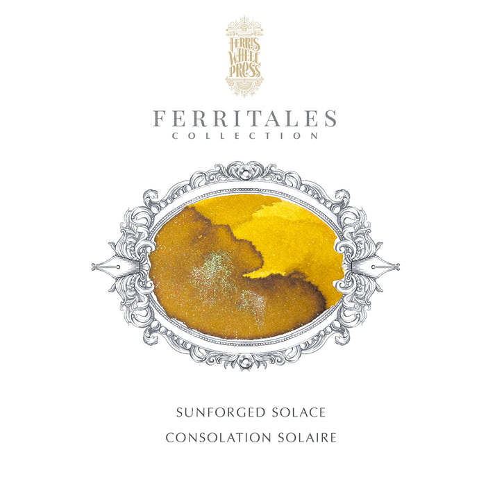 FerriTales | The Book of Knights Series | Sunforged Solace 85ml Ink - Ferris Wheel Press