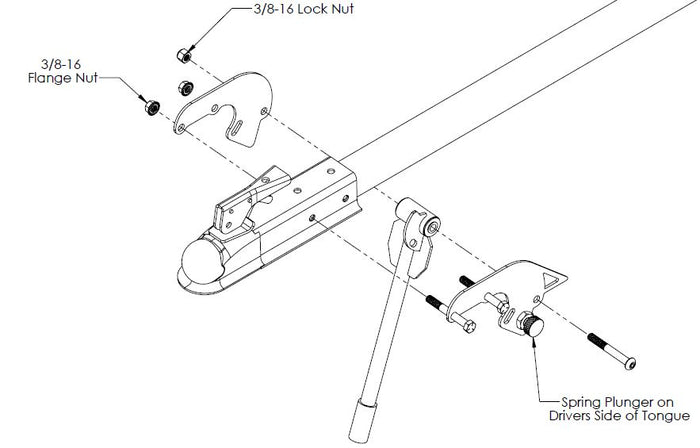 Folding Tongue Stand