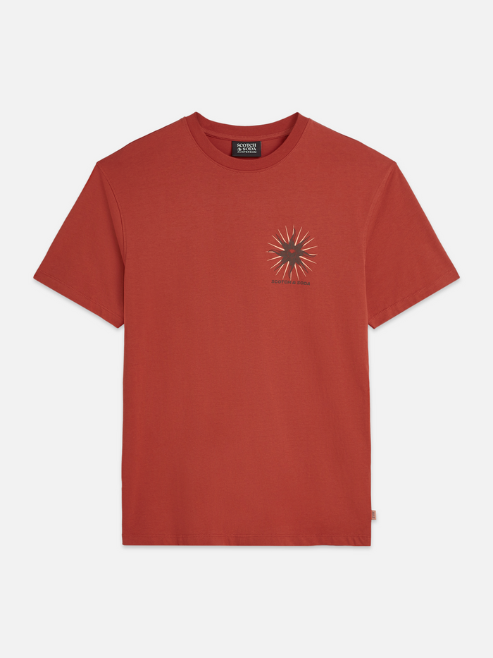 Front And Back Artwork Relaxed-Fit T-Shirt