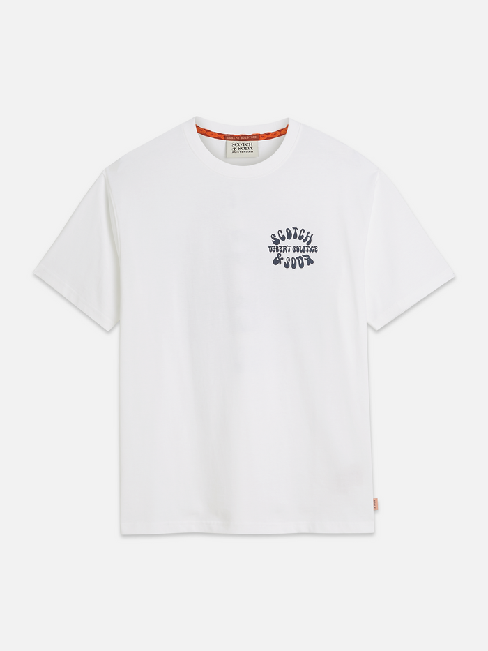 Front And Back Artwork Relaxed-Fit T-Shirt
