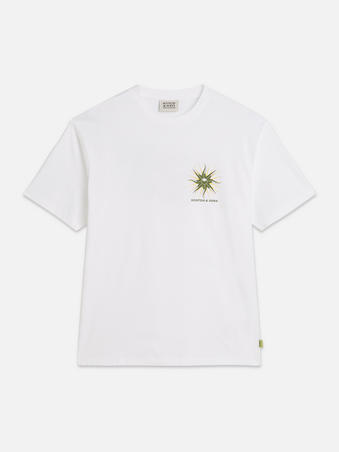 Front And Back Artwork Relaxed-Fit T-Shirt