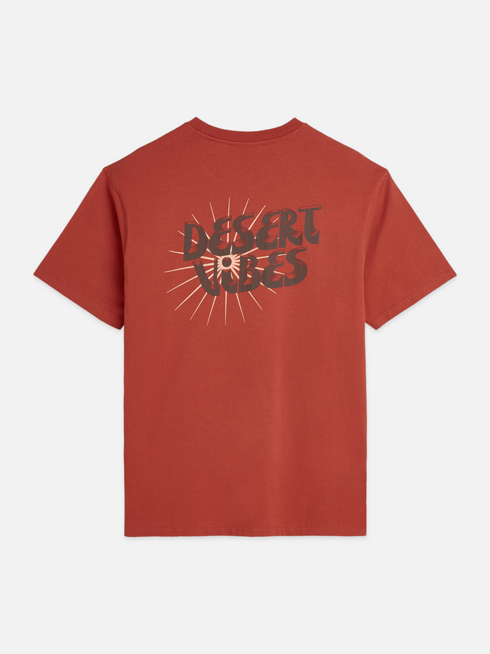 Front And Back Artwork Relaxed-Fit T-Shirt