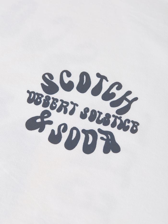 Front And Back Artwork Relaxed-Fit T-Shirt