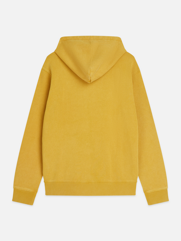 Front Artwork Washed Regular-Fit Hoodie