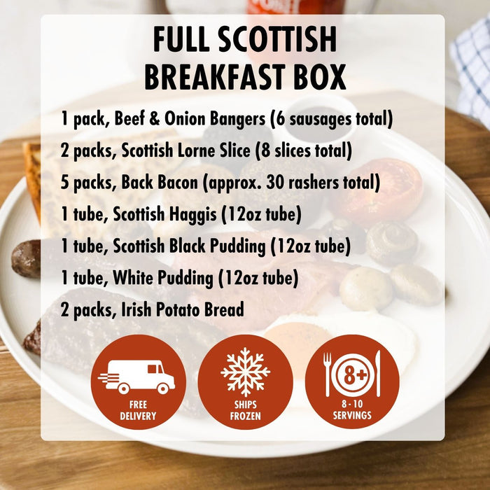 Full Scottish Breakfast Box (8+ servings)
