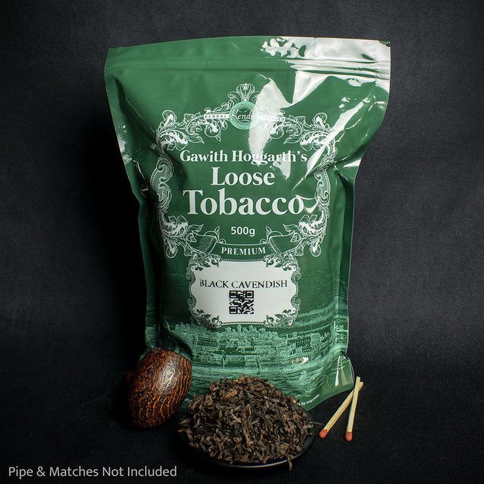 Gawith Hoggarth Black Cavendish Pipe Tobacco - 25g Loose