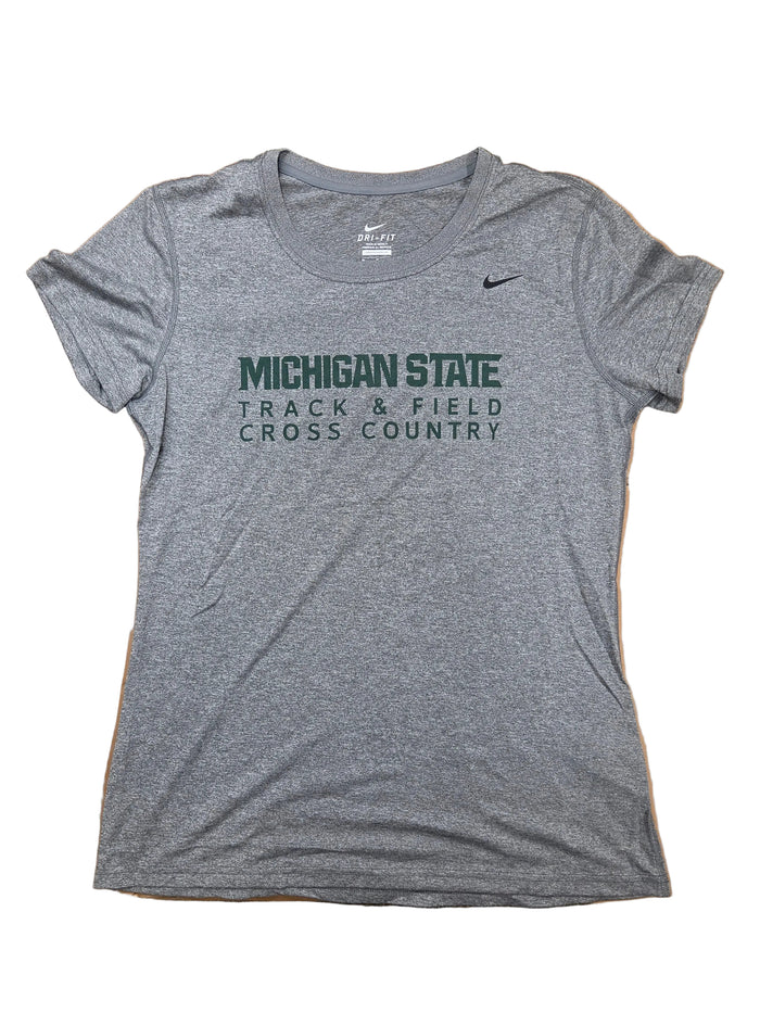 Nike Gray Dri-Fit Track & Field Cross Country T-Shirt Women's Size M