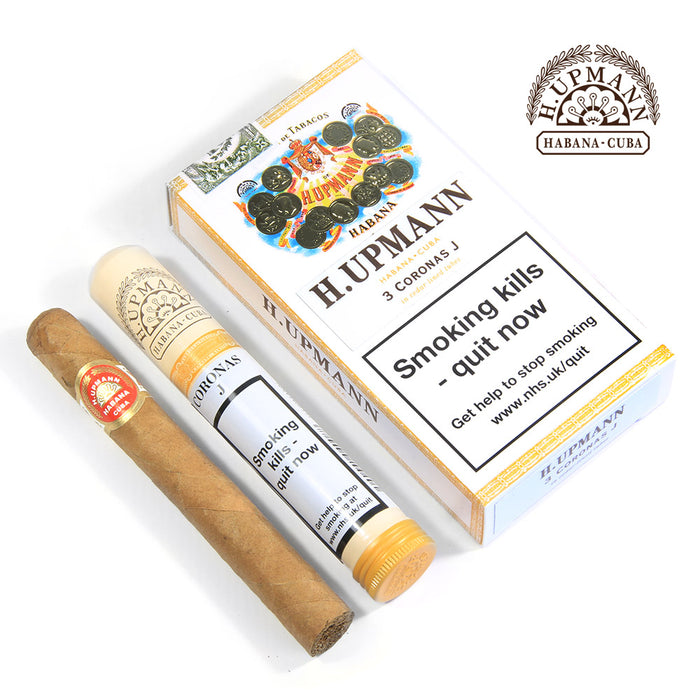 H.Upmann Coronas J. Tubos - Pack of 3 Cuban Cigars