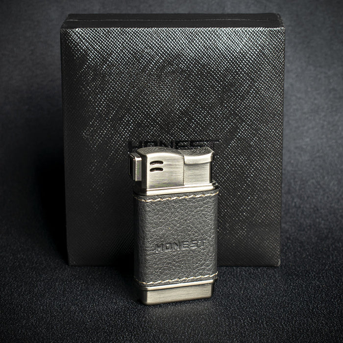 Honest Boyd Pipe Lighter - Titanium/Black