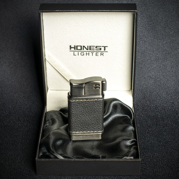 Honest Boyd Pipe Lighter - Titanium/Black