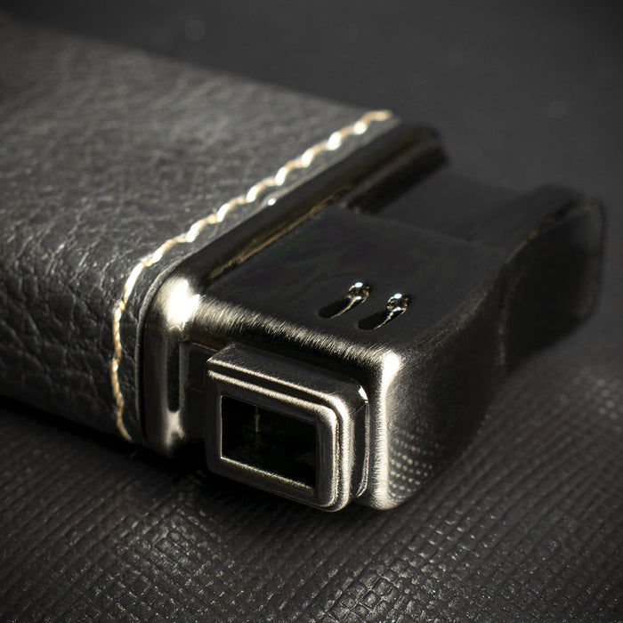 Honest Boyd Pipe Lighter - Titanium/Black