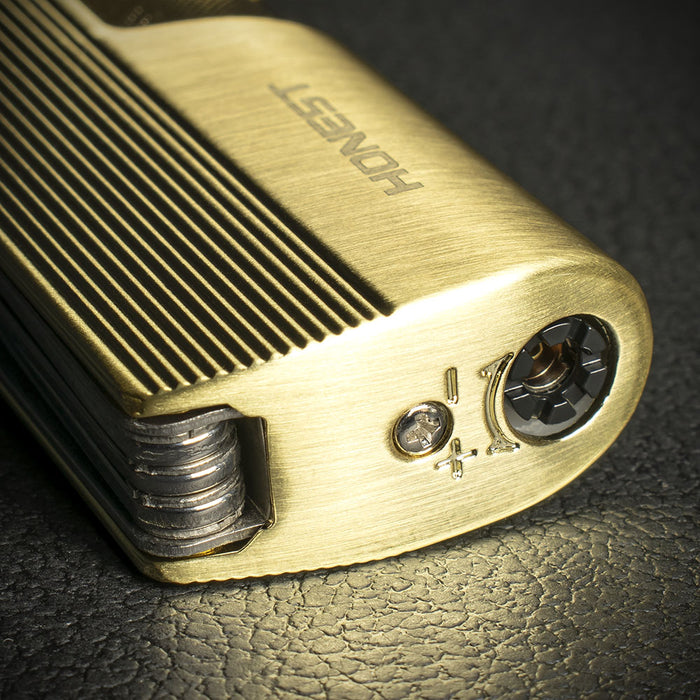 Honest Penryn Pipe Lighter -  Gold