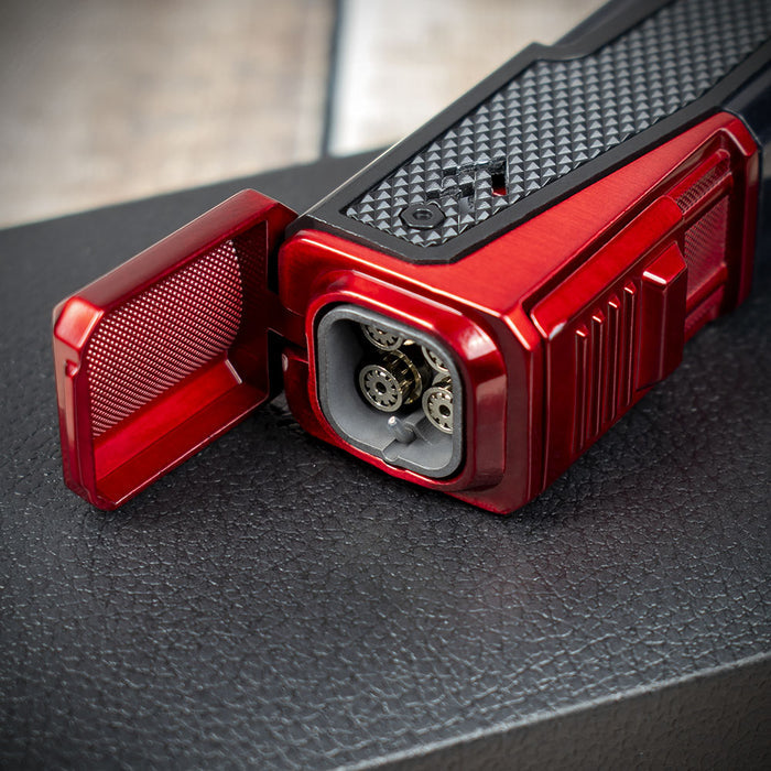Honest Shakespeare Cigar Lighter - Red/Black