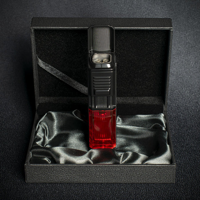 Honest Shakespeare Cigar Lighter -Black/Red