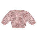House of Jamie | Puff balloon sequins jumper | Rose mauve