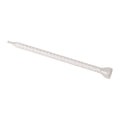 Infinity Bond 160-624 static mixer nozzle with bell inlet and slip luer tip, featuring 24 elements for 1:1 and 2:1 adhesives in 200, 400, and 600ml cartridges or meter mix systems.