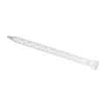 Infinity Bond 160-818 static mixer nozzle with bell inlet and stepped tip, ideal for high-viscosity adhesives in 200, 400, and 600 ml cartridges or meter mix systems.