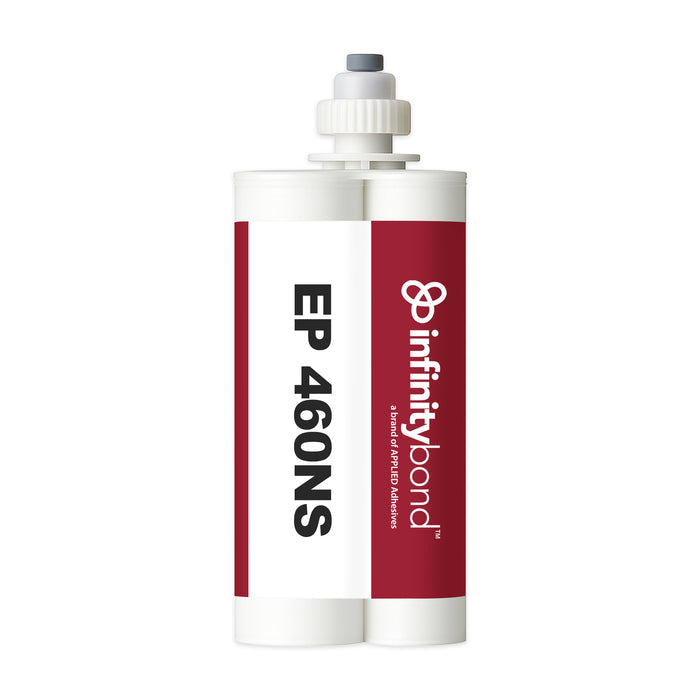 400 ml C-System Cartridge of Infinity Bond EP 460NS – Non-sag epoxy, 2:1 ratio, bonds ceramics, metals, and plastics