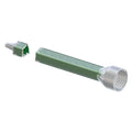 Infinity Bond MGQ 08-24T Quadro static mixer with threaded inlet and stepped tip outlet, designed for C/Q-System adhesive cartridge dispensing.