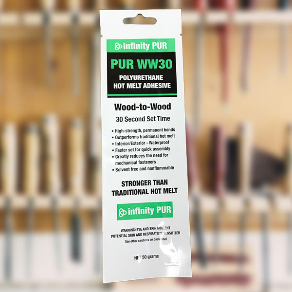 Infinity PUR WW30 polyurethane hot melt foil pouch