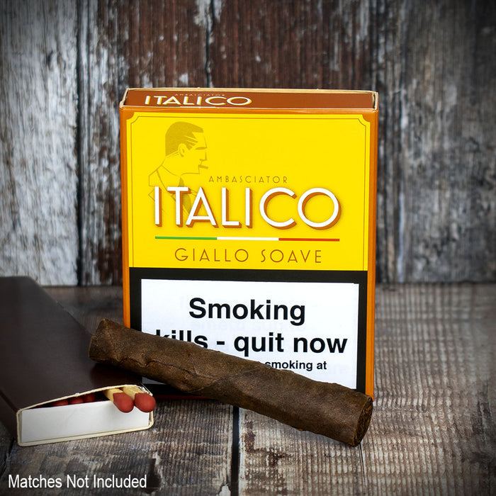 Ambasciator Italico Giallo Soave Italian Cigars - Pack of 5