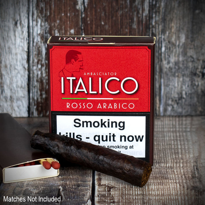 Ambasciator Italico Rosso Arabico Italian Cigars - Pack of 5