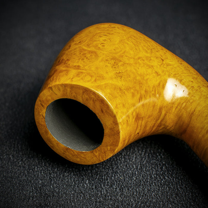 Jean Claude 9mm Filter Tortoise Shell Briar Smoking Pipe - Shape 03