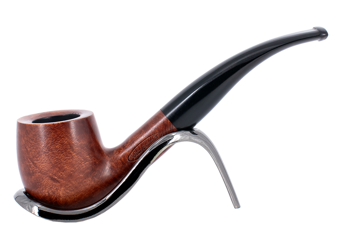 John Brumfit Great British Classics Briar Smoking Pipe - Bent Pot