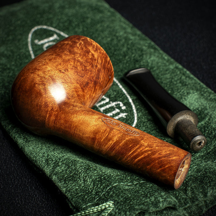 John Brumfit Great British Classics Briar Smoking Pipe - Billiard