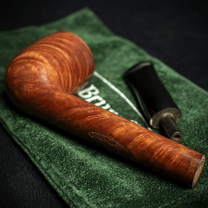 John Brumfit Great British Classics Briar Smoking Pipe - Canadian
