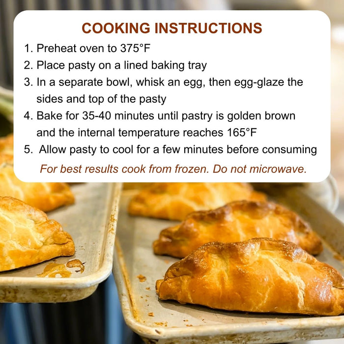 Jolly Posh Cheddar Cheese & Caramelised Onion Pasty: 8oz