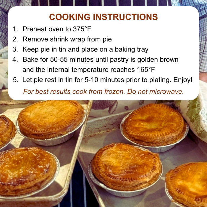Jolly Posh Chicken Curry Pie: 10oz