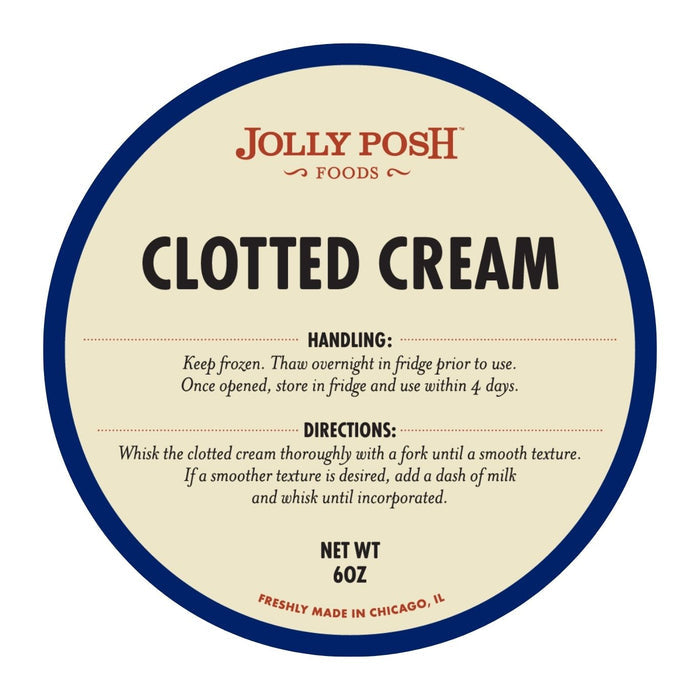 Jolly Posh Clotted Cream: 6oz