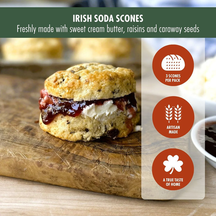 Jolly Posh Irish Soda Scones: 3 per Pack