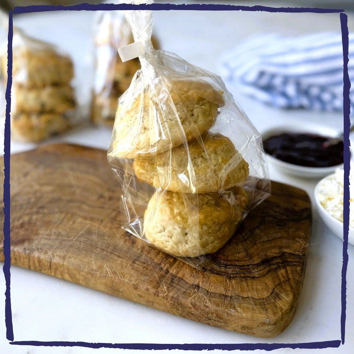Jolly Posh Plain English Scones: 3 per Pack