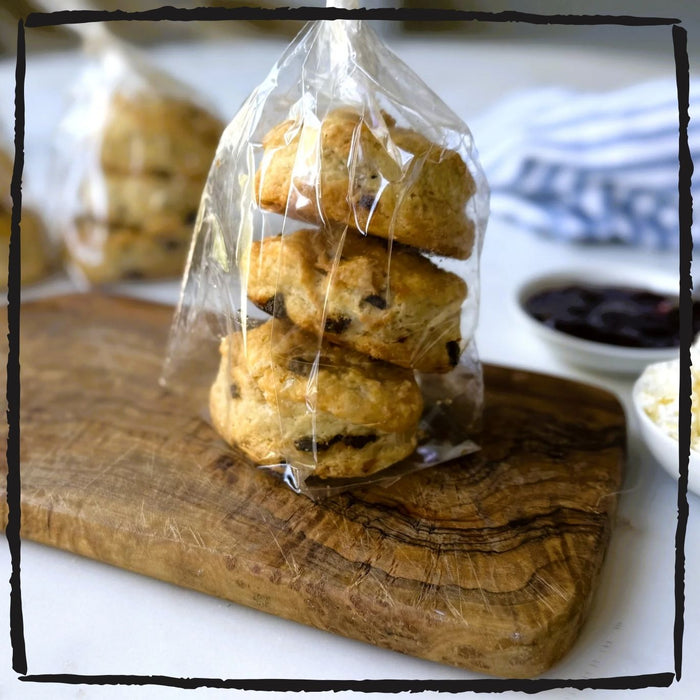 Jolly Posh Raisin Scones: 3 per Pack
