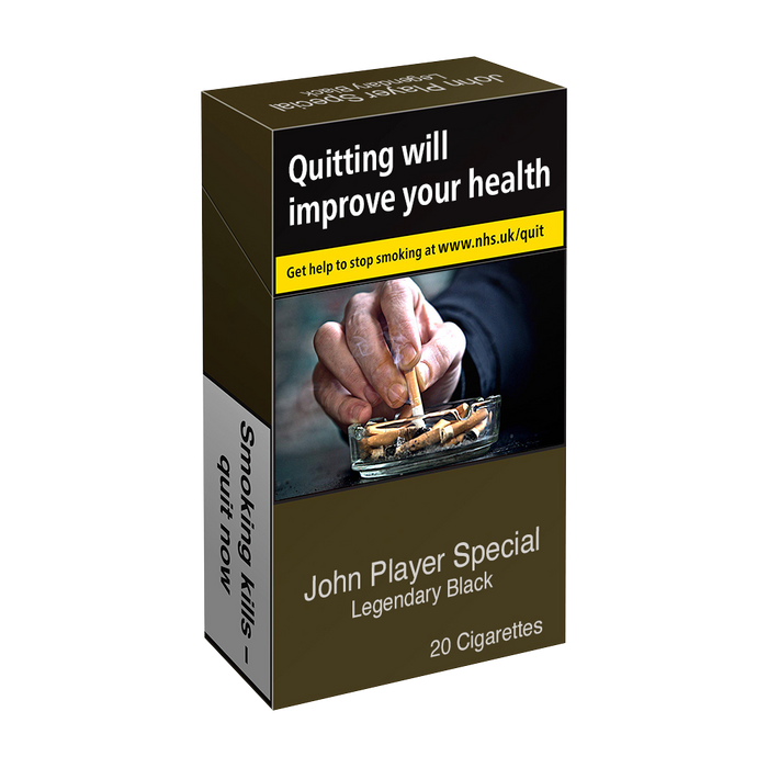 JPS Legendary Black King Size - 20 Cigarettes