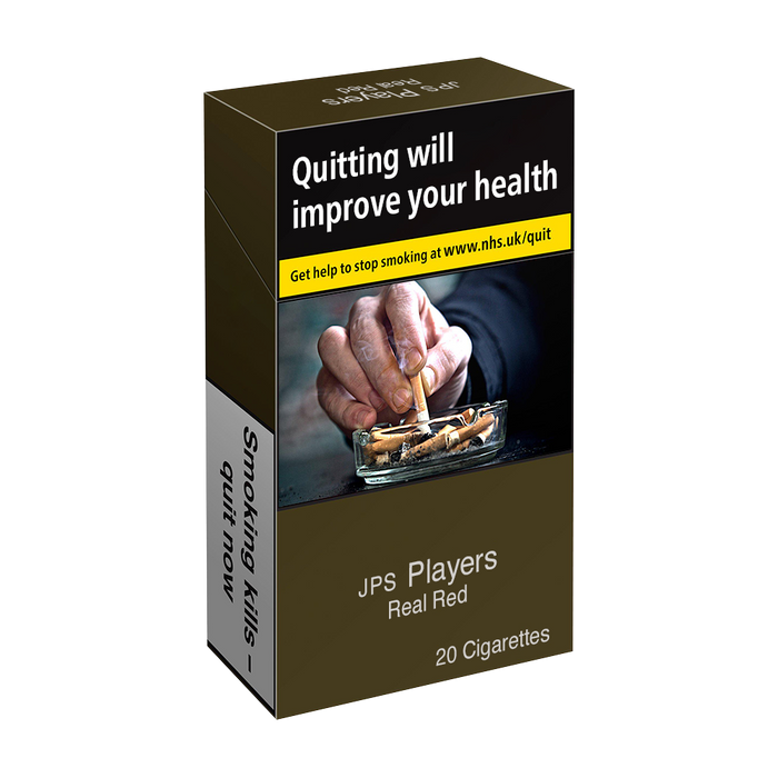 JPS Players Real Red King Size - 20 Cigarettes
