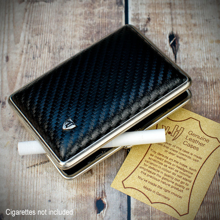 Black Carbon Weave | 605 301 | Kingsize Cigarette Case