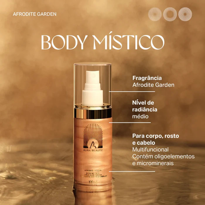 Kit Afrodite Garden - Ganhe Body Splash 100ml