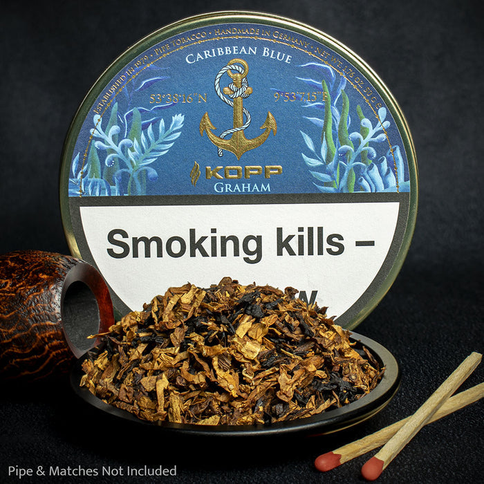 Kopp Caribbean Blue  "Graham"  Pipe Tobacco - 50g Tin