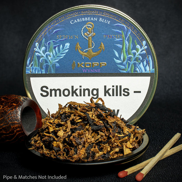 10g Sample - Kopp Caribbean Blue Wynne Pipe Tobacco