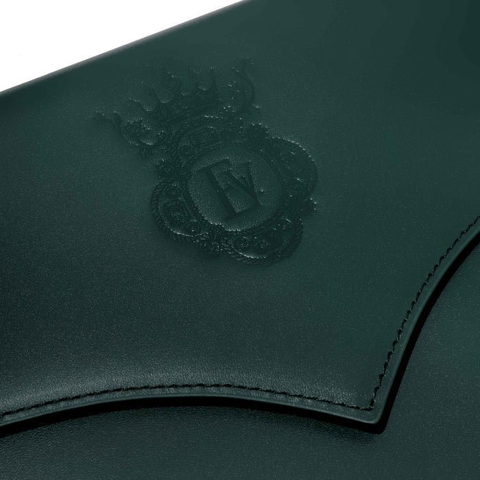 Leather Stationery Collection - The Pendant Folio A5 / Deep Teal