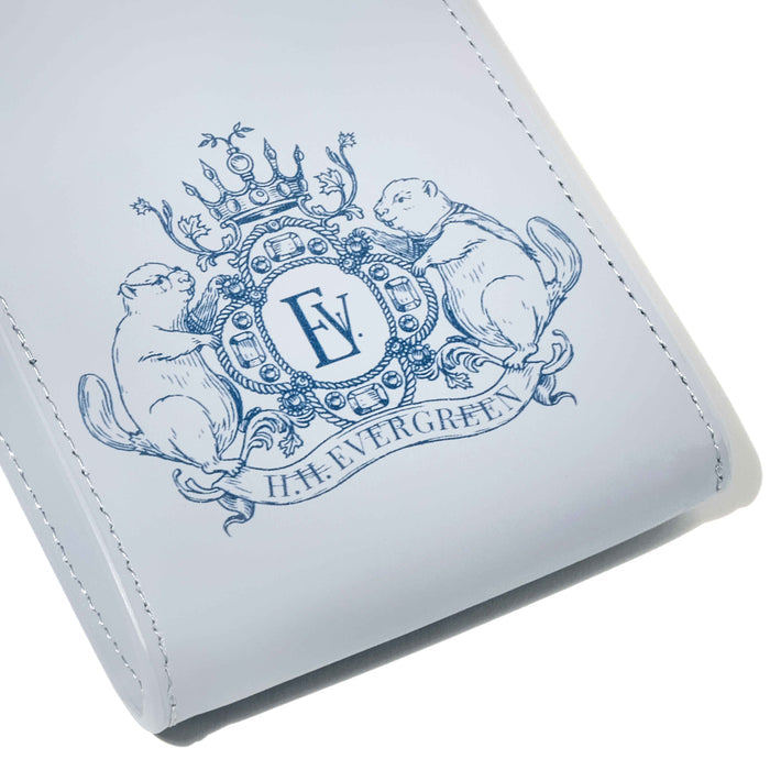 Leather Stationery Collection - The Pendant Purse / Light Blue