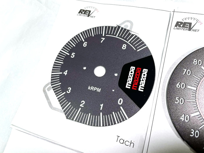 Leroy Engineering NA/NB Miata Gauges faces by RevLimiter
